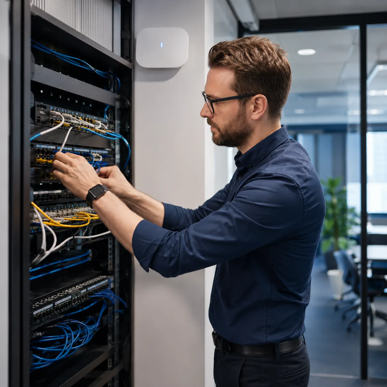 Büro-IT einrichten – Arbeitsplätze professionell konfiguriert von Innovate Systems