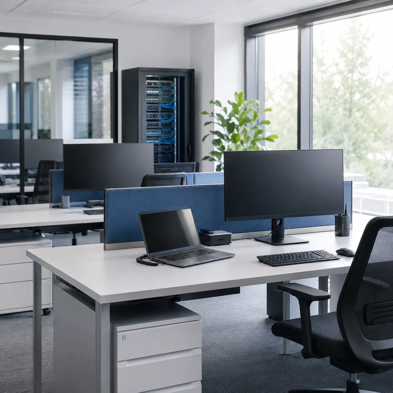 Netzwerkeinrichtung Büro – IT-Infrastruktur professionell aufgebaut